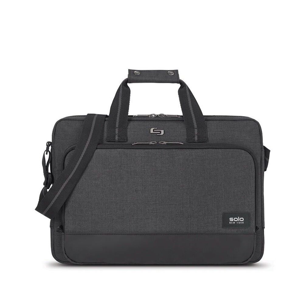 Solo ASTOR SLIM BRIEF Briefcase for 15.6" Laptop Heathered Gray